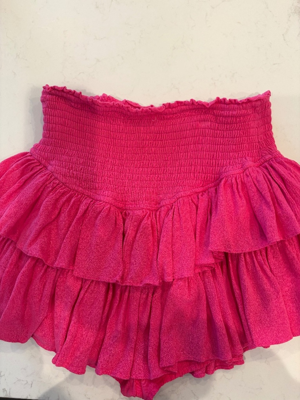 Pink classic mini Rock n Rags skirt - size small